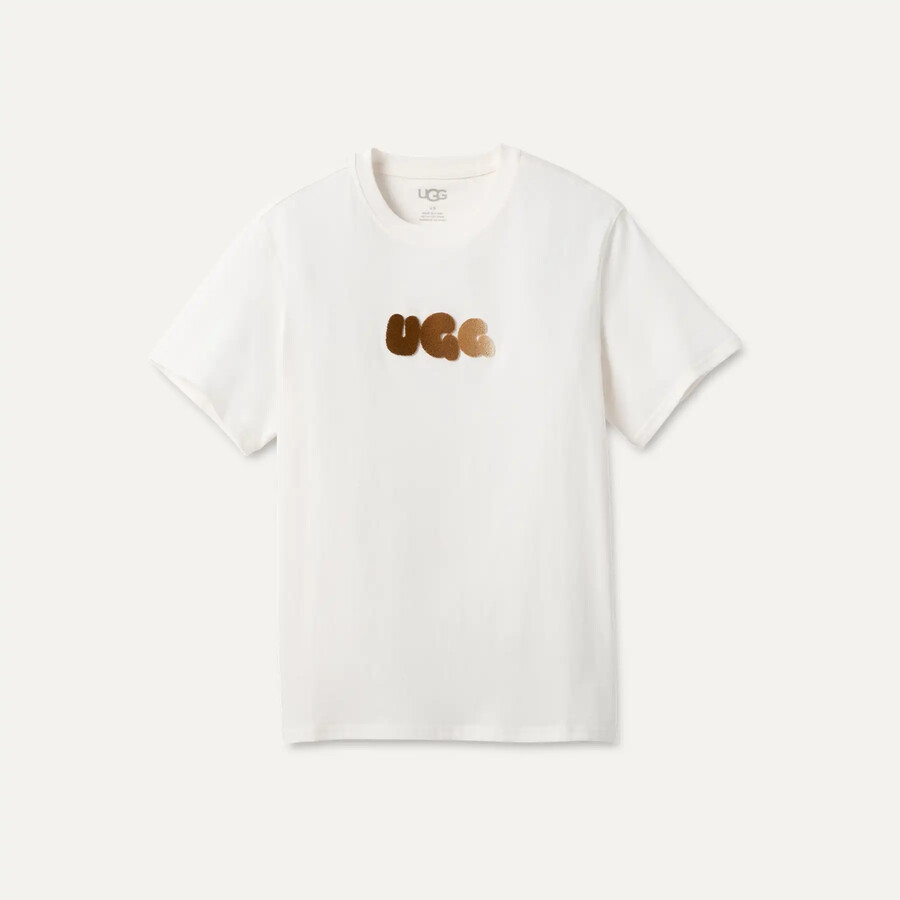t-shirt met bubbellogo