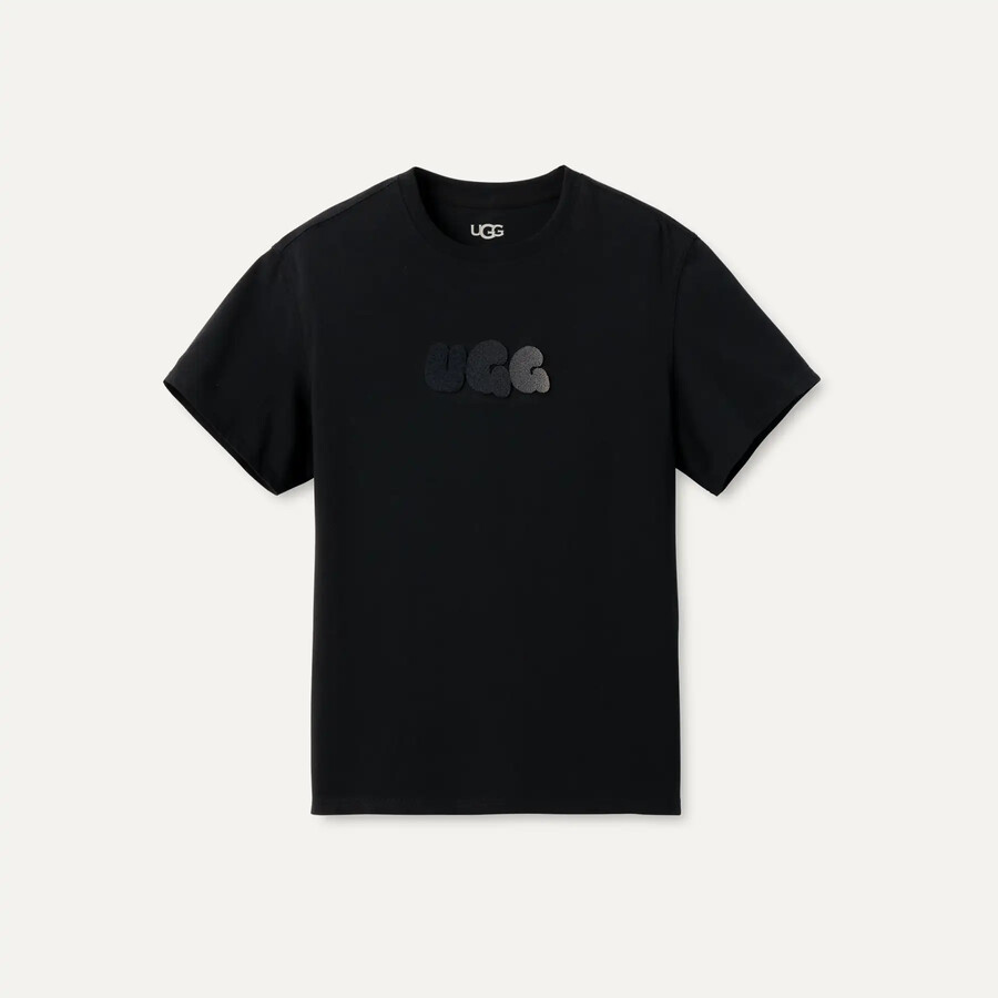 t-shirt met bubbellogo