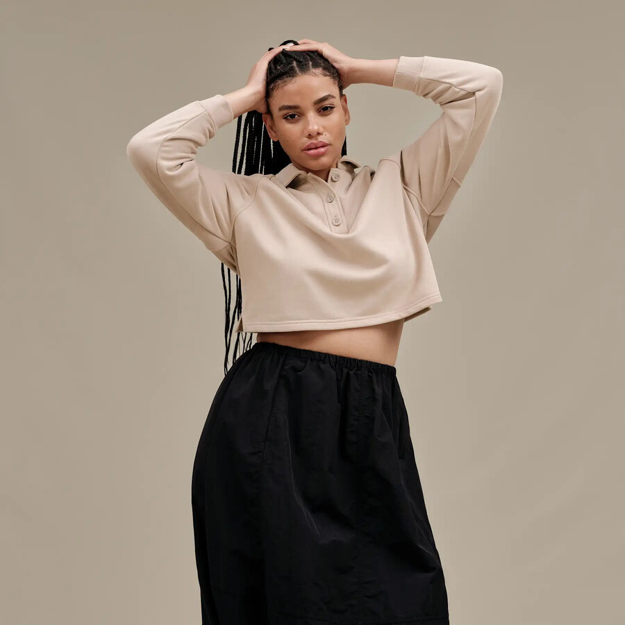 kaylee polo sweatshirt