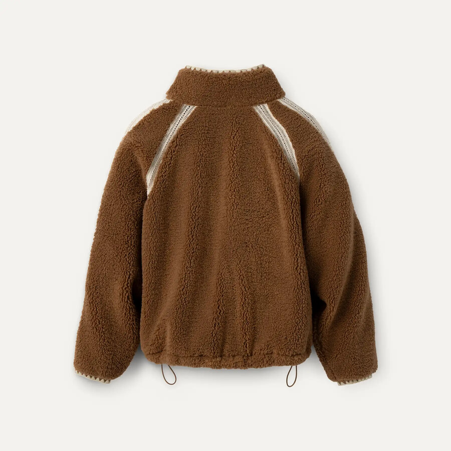 nikia gehaakte uggfluff jas