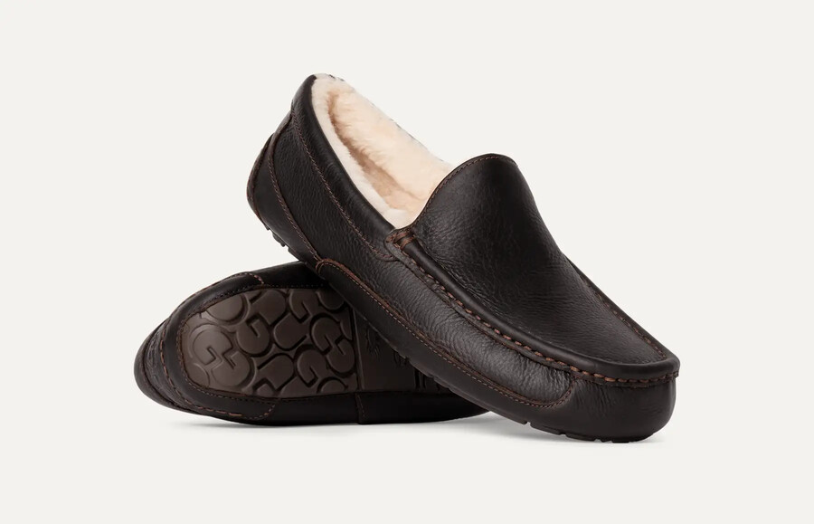 ascot leren slipper