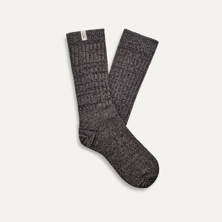 ribgebreide slouchy crew sok