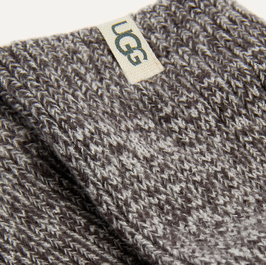 ribgebreide slouchy crew sok